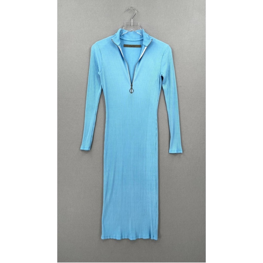 ENZA COSTA Ribbed Knit Dress